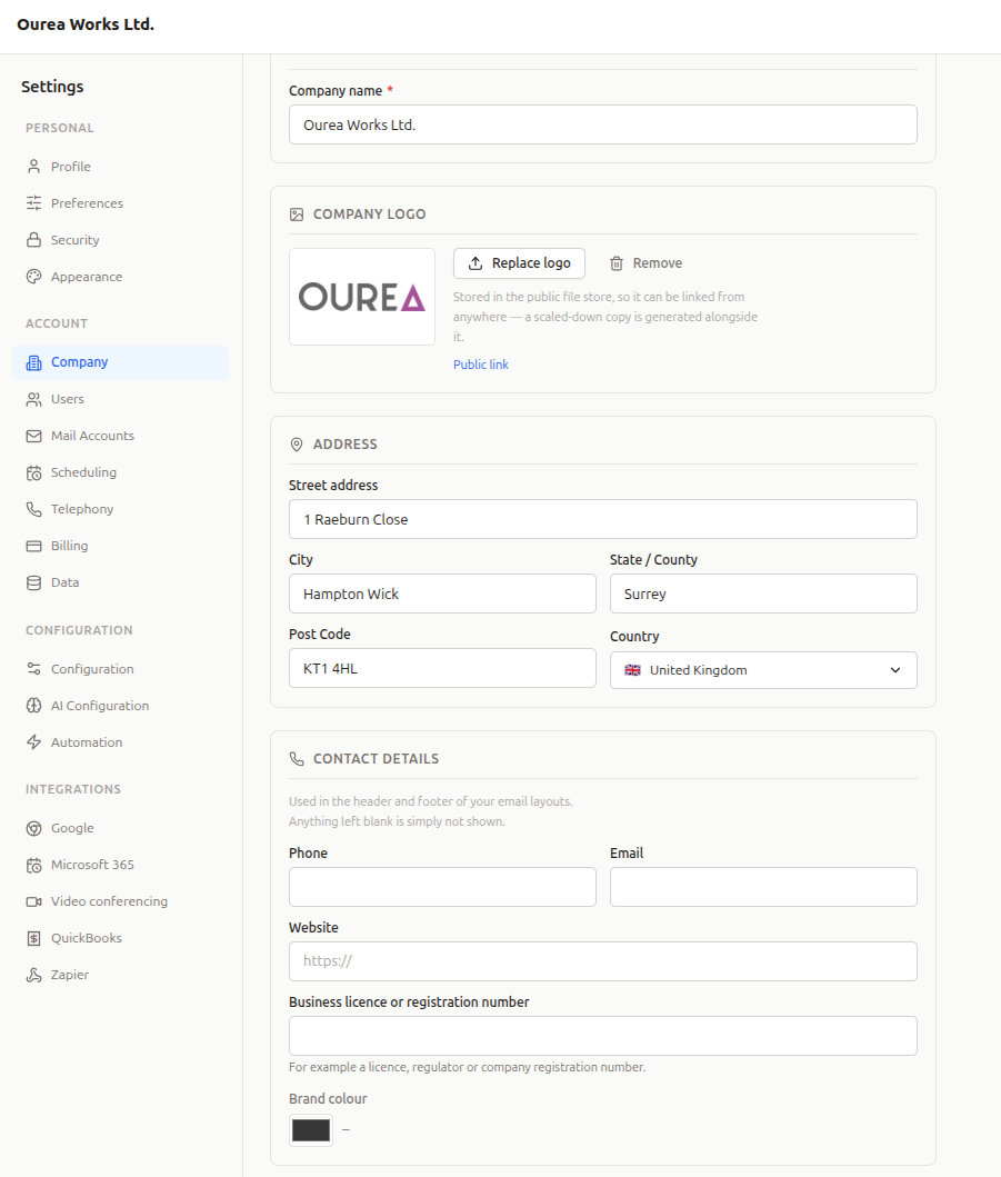 Company profile