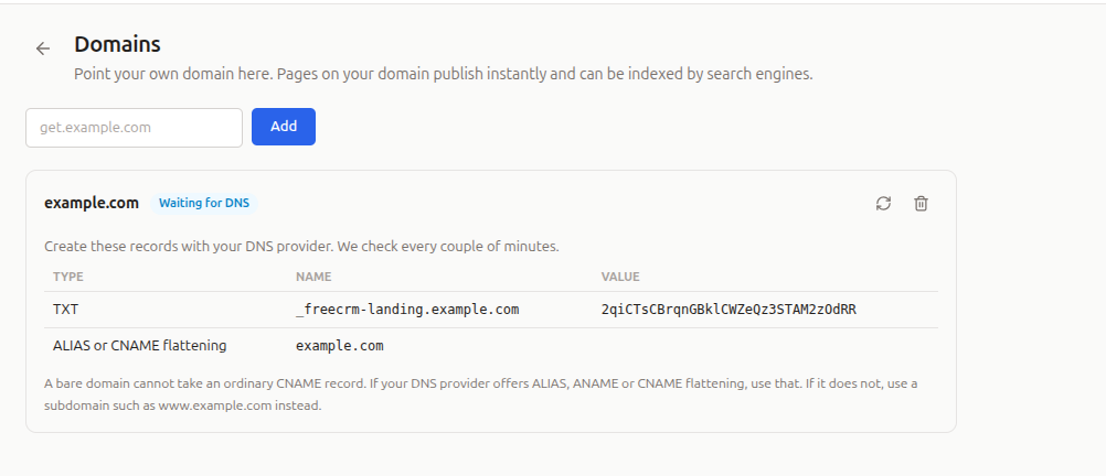 Domains